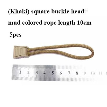 5 st Repsvansklämma Dragkedja Drag 10 10