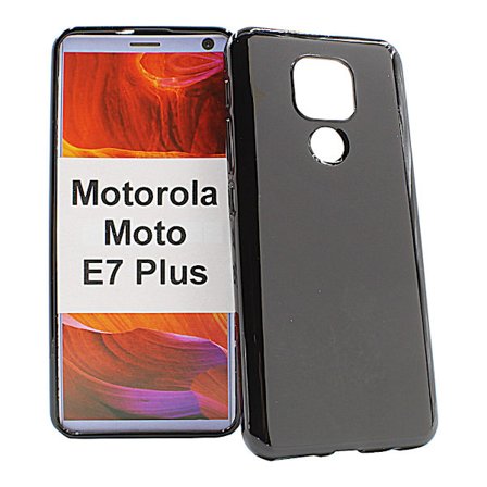 TPU skal Motorola Moto E7 Plus (Svart)