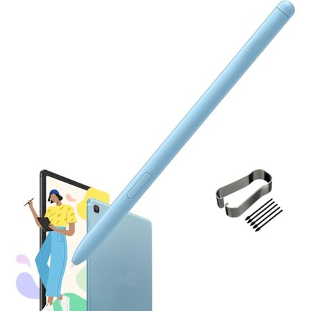 Erstatningspenn for Samsung Tab S6 Lite (EJ-PP610) Stylus Pen S Pen for Tab S6 Lite Stylus Angora Blue