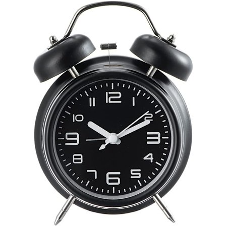 Super høj alarmur til tunge sovende voksne, lydløs ingen tikken-WELLNGS