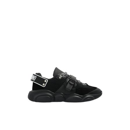 Moschino - Sneakers - Svart - Herr - Storlek: 39 Eu, Herr, Storlek: 39 EU