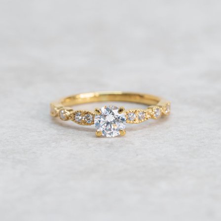 Förlovningsring Kaprifol, 18K Rödguld - Förlovning- och vigselringar