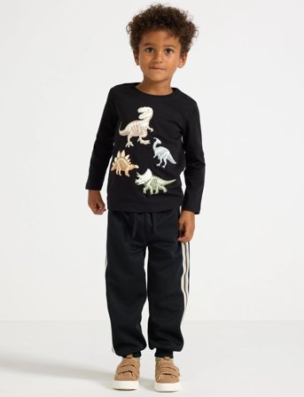 Lindex Trousers Jogger Wct - Black - 104