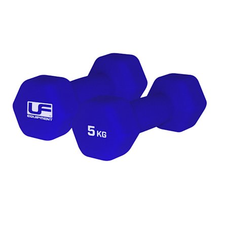 Urban Fitness Hex Hexagon Hantel (2-pack) 10 kg Blå