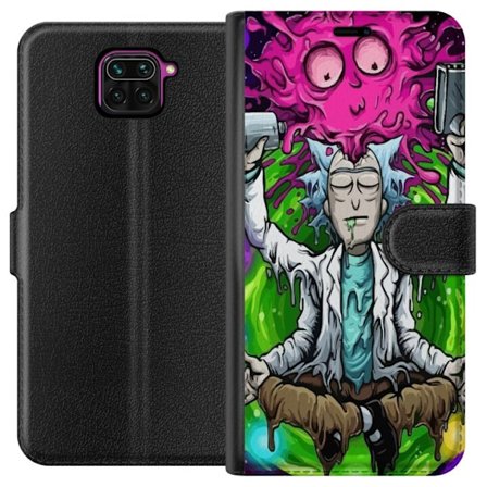 Kompatibelt Plånboksfodral till Xiaomi Xiaomi Redmi Note 9 Rick and Morty