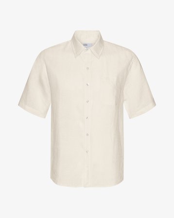 Linen SS Shirt - Ivory White XS