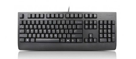 Lenovo Preferred Pro II - tastatur - AZERTY - Fransk - svart Inn-enhet