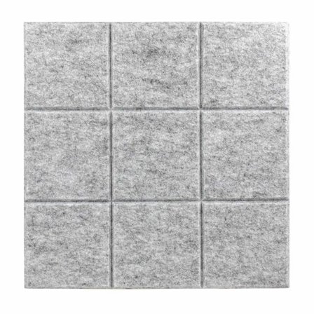 Anslagstavle i filtgrå