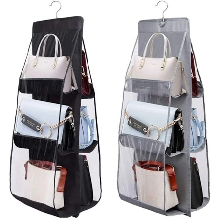 2-pack väska organiser med 6 fack