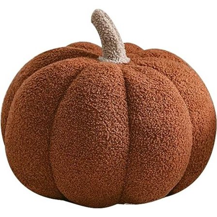 1 stk Halloween gresskarpute, gresskar plysj gulvpute dekorasjon, T