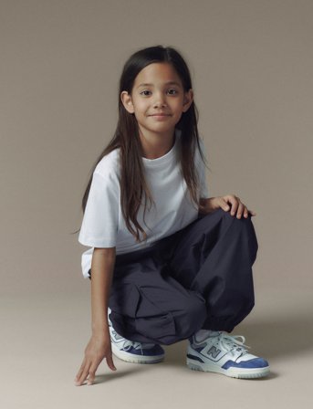 New Balance New Balance 550 Kids Lace - White - 38