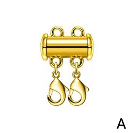 Multi-strenget halskæde-de-tanglere, der løsner lagdelt halskæde-spænde