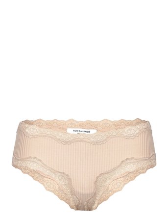 Rosemunde | Silk Hipster W/ Lace | M
