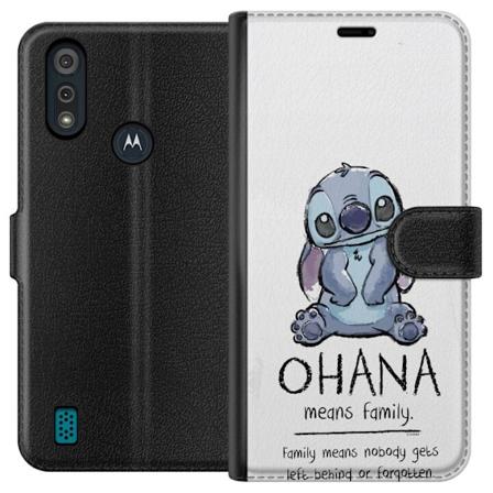 Motorola Moto E6i Tegnebogsetui Stitch Ohana