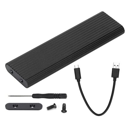 NVME 2TB Kotelo kaksoisprotokollalla ja nopealla lämmönpoistolla