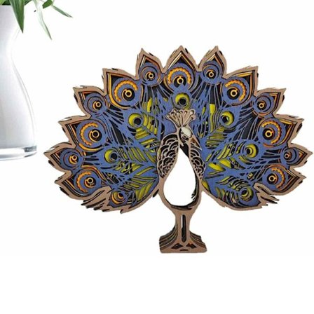Peacock Dekorative Ornamenter Kreative Home Decorative Ornaments