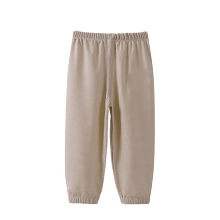 Lasten pitkät kukkivat puhvihousut yksiväriset hengittävät löysät rennot lyhtyhousut housut kesään taaperoille tytöille pojille F07 90cm / 35.4in