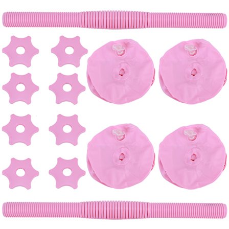 Vesitäytteinen käsipaino Naisten kuntoiluvälineet Punnerrus Treeni Käsivarsi Hoikka Urheilu 6KG Pinkki