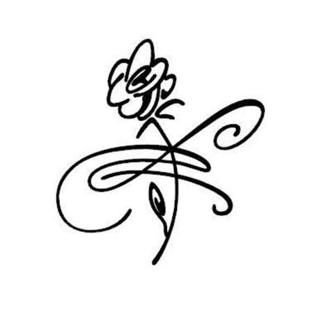 Väggdekor - Artsblomma Modell 04