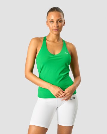 ICANIWILL - Smash 2-in-1 Tank Top Bright Green - Damer - Træningstøj fra ICIW