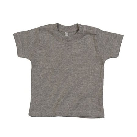 Babybugz Baby Melange T-Shirt 0-3 månader Heather Grey