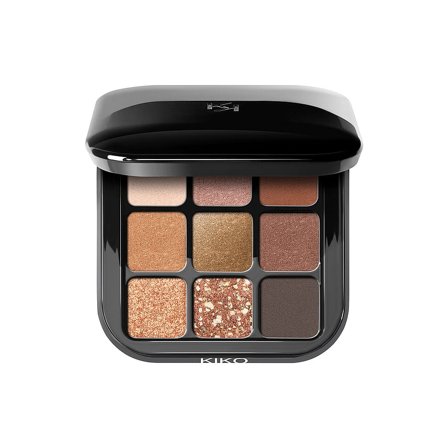 Kiko Milano Glamour Multi Finish Eyeshadow Palette 02 Sunset Vibes, Makeup, Øjne, Øjenskygge