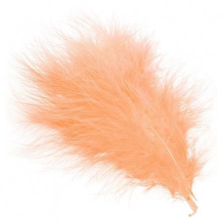 Marabou Plumes - Peach