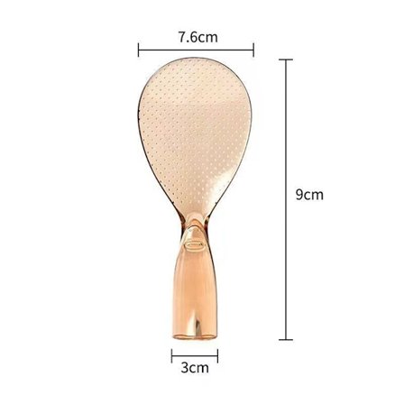 Stående risskje Non Stick PP-materiale Riskokeskje Ki