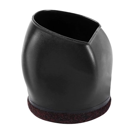 Remskive stol fodsåler Computer stol rulleholder Kontor universel hjul beskyttelsesdæksel Hjul skridsikre fodpuder (5 stk.)