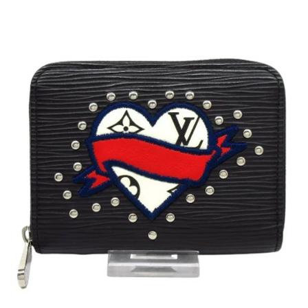 Louis Vuitton Vintage, Pre-owned Leather wallets Zwart, Dames, Maat:ONE Size