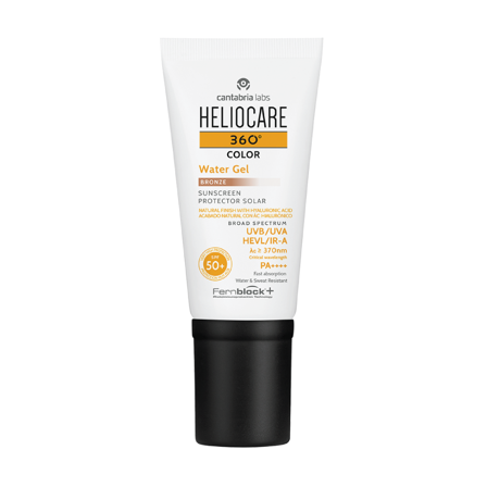 Heliocare Water Gel Color SPF50+, Bronze, 50 ml