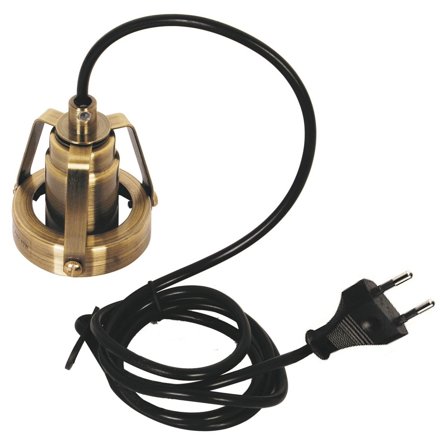 Cottex - Lampeoppheng Cottex antikk E14 Messing