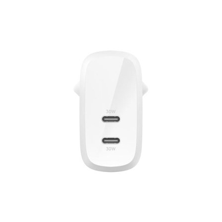 Belkin BoostCharge Pro strømadapter - 2 x USB-C - 60 watt