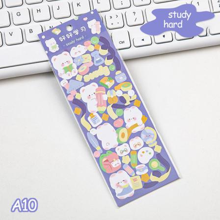 Kawaii Kpop Photocards Dekorativa Klistermärken Bärbar Mobiltelefon