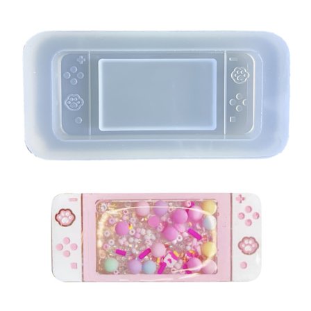 Hartsishakerimuotti DIY-juoksuhiekka-hartsivalu-epoksisilikonimuotti DIY-käsitöihin