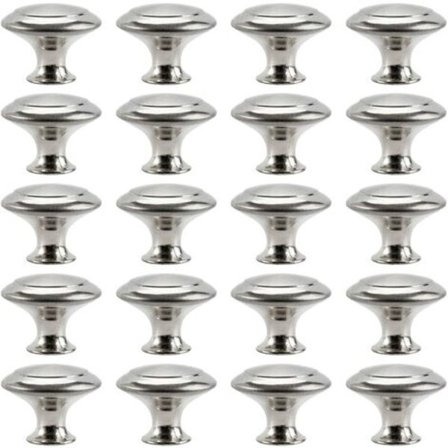 Kjøkkenhåndtak Skap Håndtak Rustfritt Stål Dørskjæring Dekorativ Dørskapsskuff Skap (20 stk)