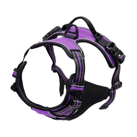 Husdjurshundsele Hundbröstrem LILA purple
