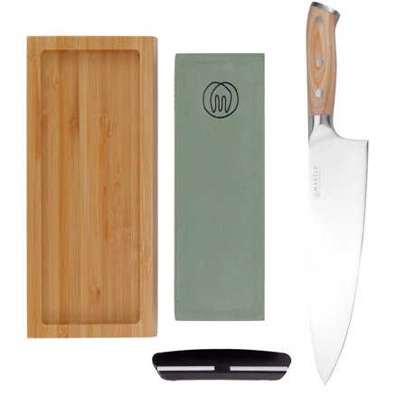 Mareld Kockkniv 20 cm med slipkit - Köp knivslip hos Bagaren & Kocken | Matlagning > Köksknivar > Knivslipar > Slipsten | Bagaren och Kocken
