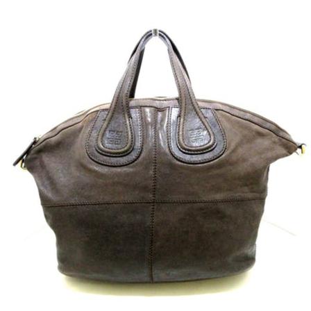 Givenchy Pre-owned, Pre-owned Handbag Bruin, Dames, Maat:ONE Size,leather