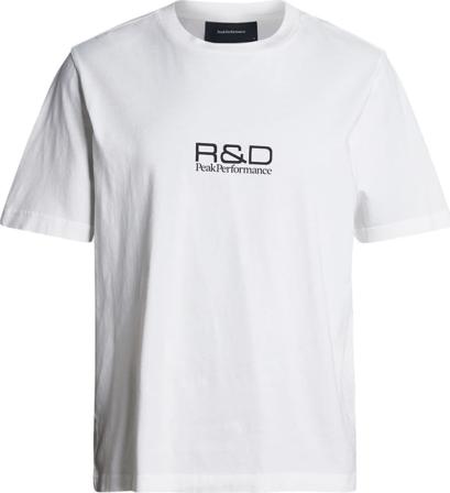 Peak Performance Men's R&D Scale Print T-Shirt Men short-sleeved sweaters White L
