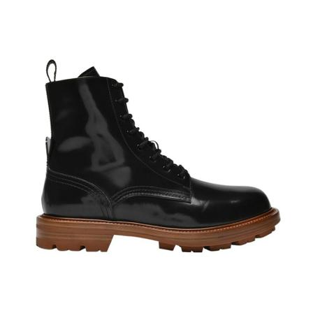 Alexander McQueen, Lace-up Boots Czarny, Mężczyzna, Rozmiar: 41 EU