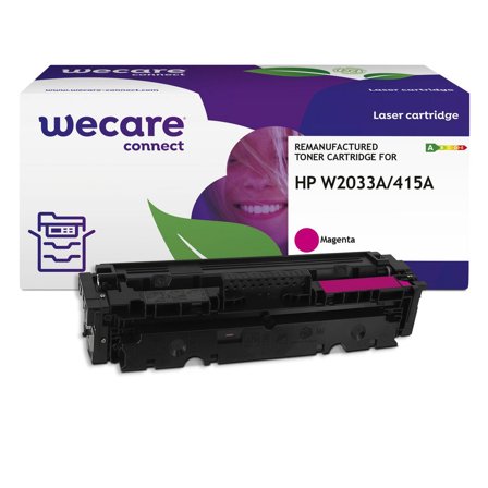 Wecare Toner HP W2033A 415A 2,1K magenta - Lyreco - Toner och bläck - Tonerkassetter - Toner WeCare