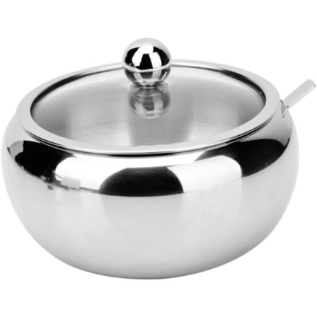 12*6cm Rostfria behållare med lock Behållare med lock Kryddbehållare Kryddburkar med lock och kryddbox med kryddburk