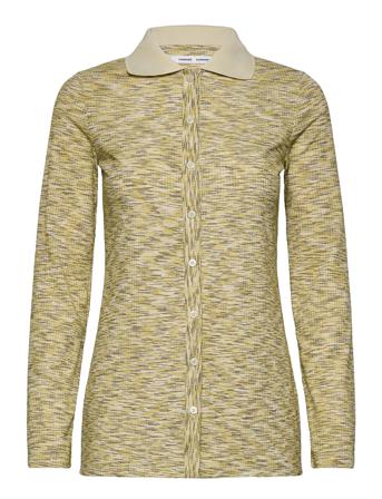 Boline Polo 14035 T-Shirts & Tops Polos Grøn Samsøe Samsøe