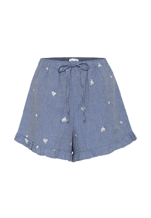 Soaked In Luxury Elly Shorts Dam Blå M