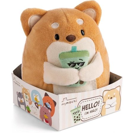 Peluche - Nici - Koira Hiro - 16 cm - Bubble Tea - Super Mochi -kokoelma
