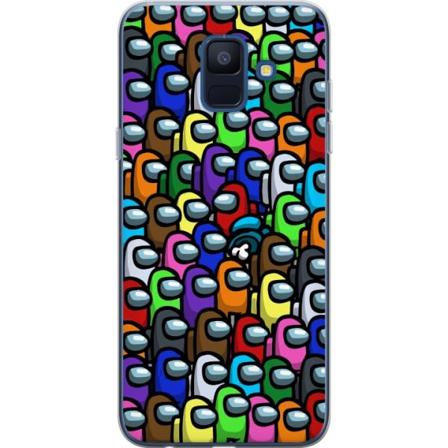 Samsung Galaxy A6 (2018) Gjennomsiktig deksel Among Us