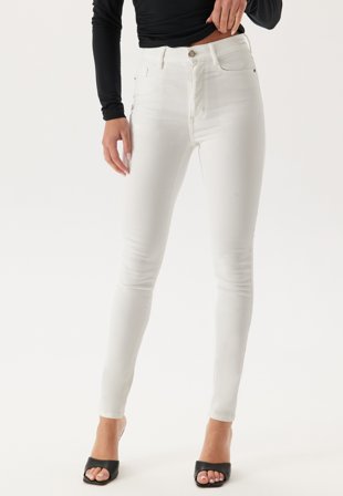 Bubbleroom - High Full length Superstretch Jeans - Kläder
