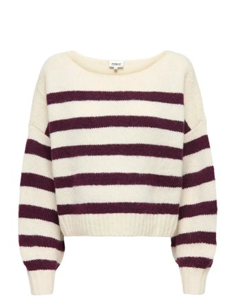 Only Maternity | Olmaya Life L/S Boatneck Pull Knt | XL