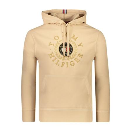 Tommy Hilfiger Hoodie , Beige , Heren , Maat: S